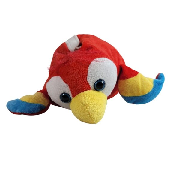 2/$15 Jay At Play Pop Out Pets Parrot Frog Monkey Plush Rainforest Animals 3In1 - Picture 3 of 12